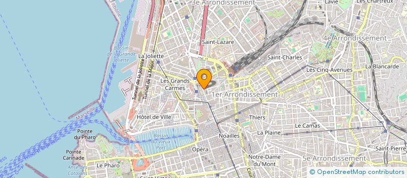 localisation de l'entreprise BELSUNCE SERVICES à MARSEILLE
