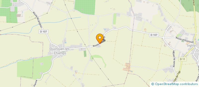 localisation de l'entreprise BELT SERVICE INDUSTRIE  OUVROUER-LES-CHAMPS