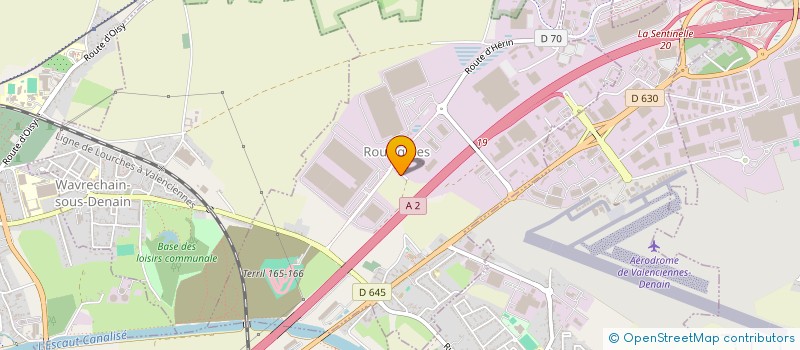 localisation de l'entreprise BELTA à ROUVIGNIES