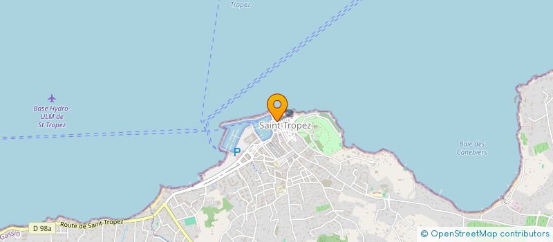 localisation de l'entreprise BELTAINE à SAINT-TROPEZ