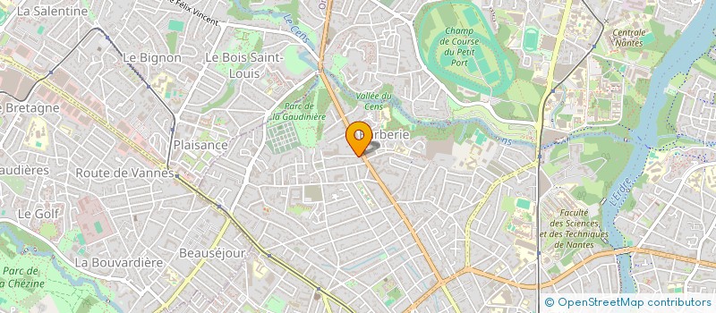 localisation de l'entreprise BELTAINE à NANTES
