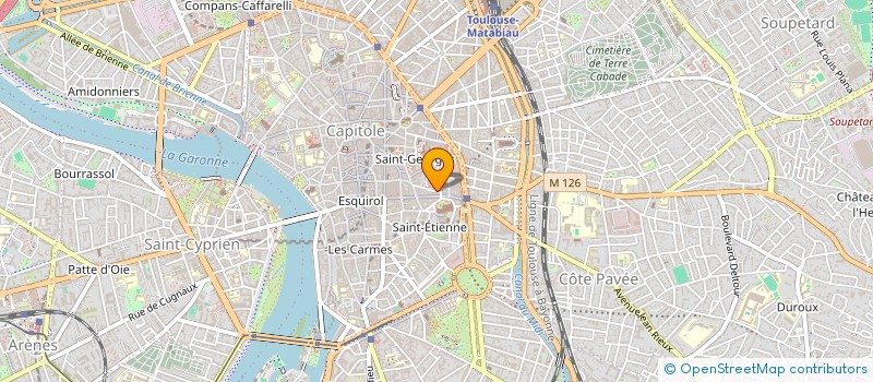 localisation de l'entreprise BELTANE  TOULOUSE