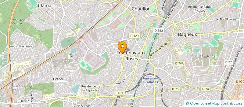 localisation de l'entreprise BELTASSAR CONSEIL  FONTENAY-AUX-ROSES