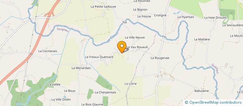 localisation de l'entreprise BELTECH  GUIGNEN