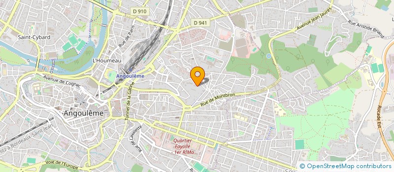 localisation de l'entreprise BELTIMORE à ANGOULEME