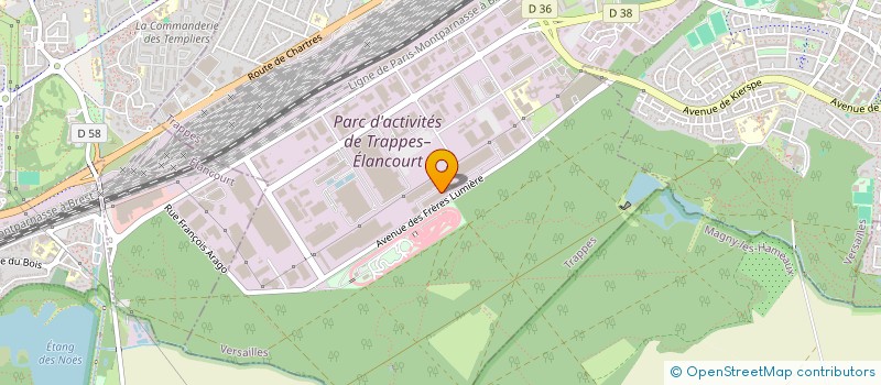 localisation de l'entreprise BELTOISE EVOLUTION à TRAPPES