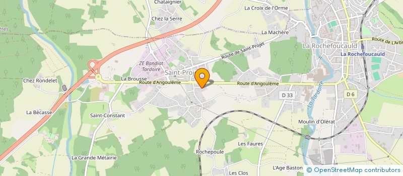 localisation de l'entreprise BELTOU IMMOBILIER à BUNZAC