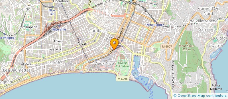 localisation de l'entreprise BELTRAME EMILE ET BELTRAME PAUL à NICE