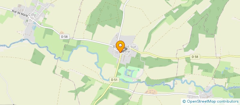 localisation de l'entreprise BELTRAMI TRANSPORTS  BOSMONT-SUR-SERRE