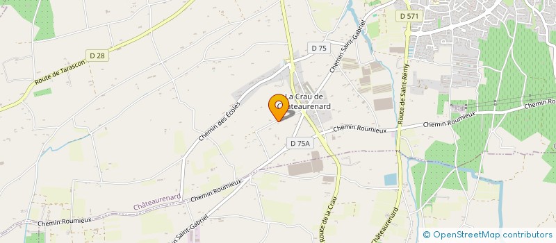 localisation de l'entreprise BELTRAMO à CHATEAURENARD