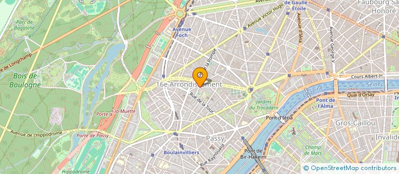 localisation de l'entreprise BELTSON  PARIS