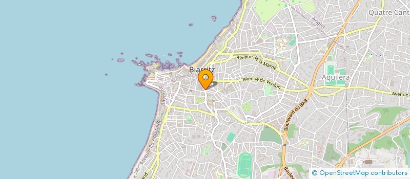 localisation de l'entreprise BELTZA THAI à BIARRITZ