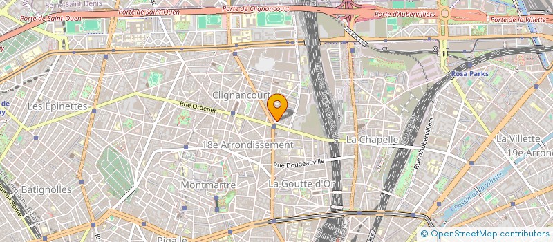 localisation de l'entreprise BELU 79  PARIS