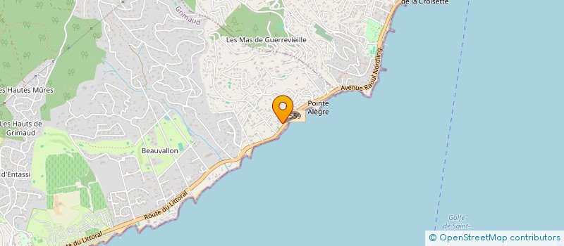 localisation de l'entreprise BELUCIA  COGOLIN