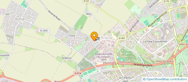 localisation de l'entreprise BELUGA  SAINT-GERMAIN-LA-BLANCHE-HERBE