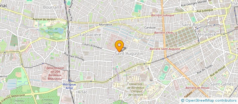 localisation de l'entreprise BELUGA BOUTIQUE à BORDEAUX
