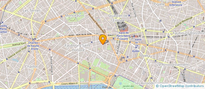 localisation de l'entreprise BELUGA PARTNERS  PARIS