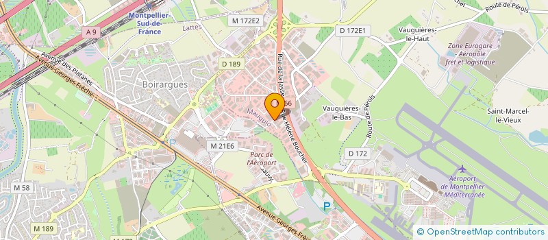 localisation de l'entreprise BELVEDERE  MAUGUIO