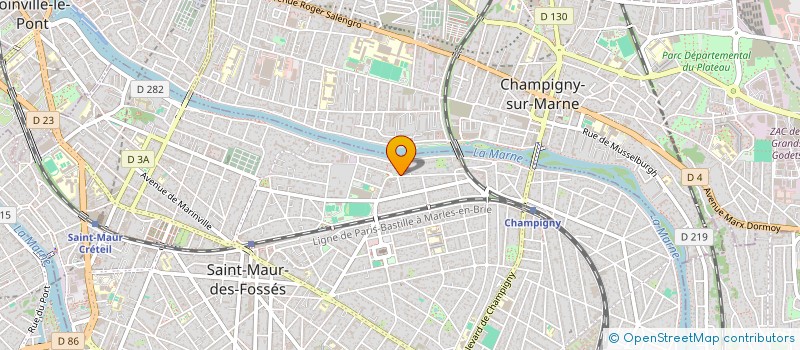 localisation de l'entreprise BELVEDERE à SAINT-MAUR-DES-FOSSES