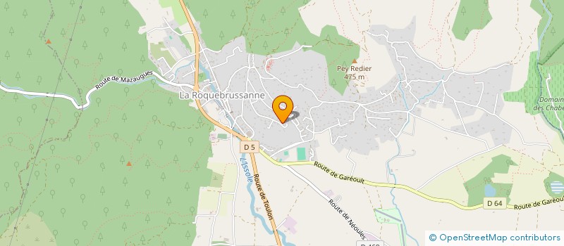 localisation de l'entreprise BELVEDERE  LA ROQUEBRUSSANNE