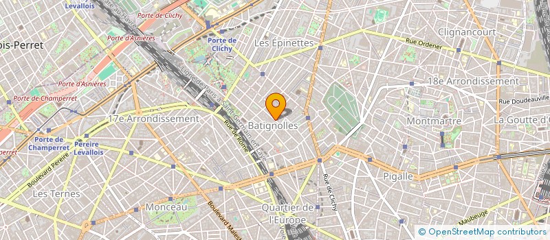 localisation de l'entreprise BELVEDERE  PARIS