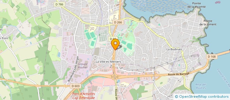 localisation de l'entreprise BELVEDERE  DINARD