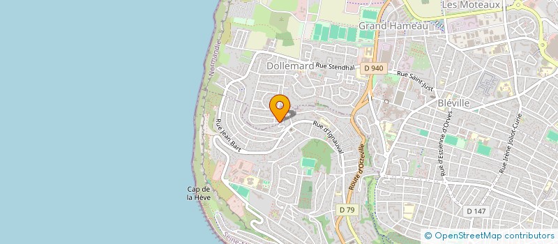 localisation de l'entreprise BELVEDERE à LE HAVRE