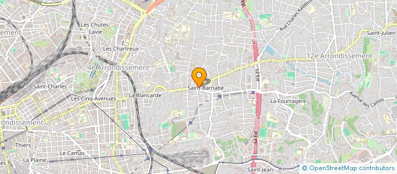 localisation de l'entreprise BELVEDERE  MARSEILLE