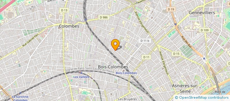 localisation de l'entreprise BELVEDERE & ASSOCIES à BOIS-COLOMBES