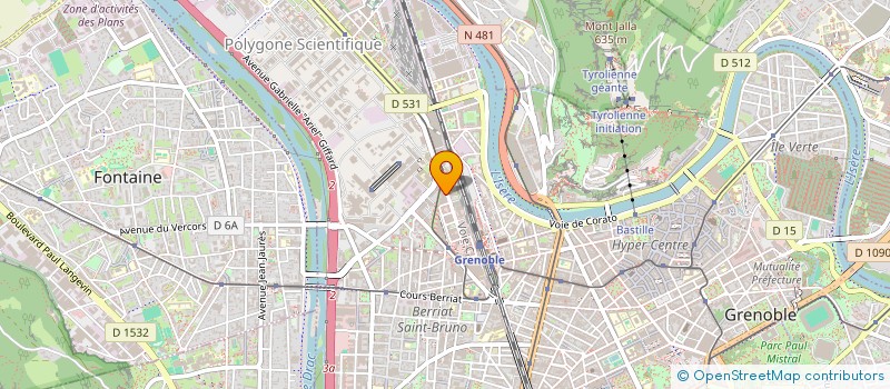 localisation de l'entreprise BELVEDERE CONSULTING  GRENOBLE