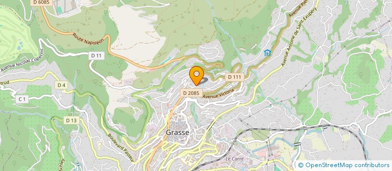 localisation de l'entreprise BELVEDERE DE BOUNINE à GRASSE