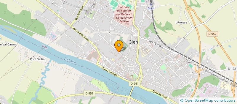 localisation de l'entreprise BELVEDERE DU GRIPOT BAT 4  GIEN