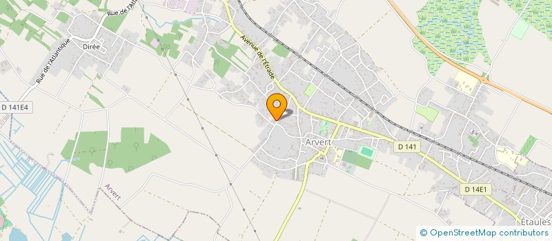 localisation de l'entreprise BELVEDERE PRODUCTION  ARVERT