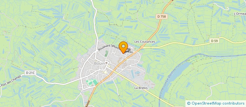 localisation de l'entreprise BELVER à BEAUVOIR-SUR-MER