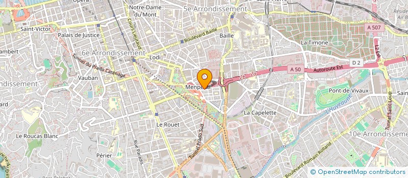 localisation de l'entreprise BELVET RENOVATION à MARSEILLE