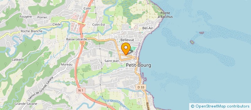 localisation de l'entreprise BELVI BEAUTY  PETIT-BOURG