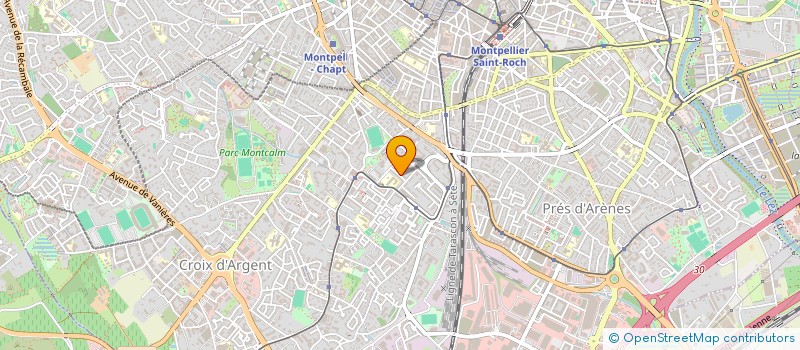 localisation de l'entreprise BELVIE RAVO à MONTPELLIER