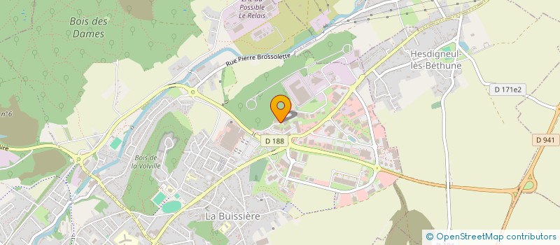 localisation de l'entreprise BELYLE à BRUAY-LA-BUISSIERE