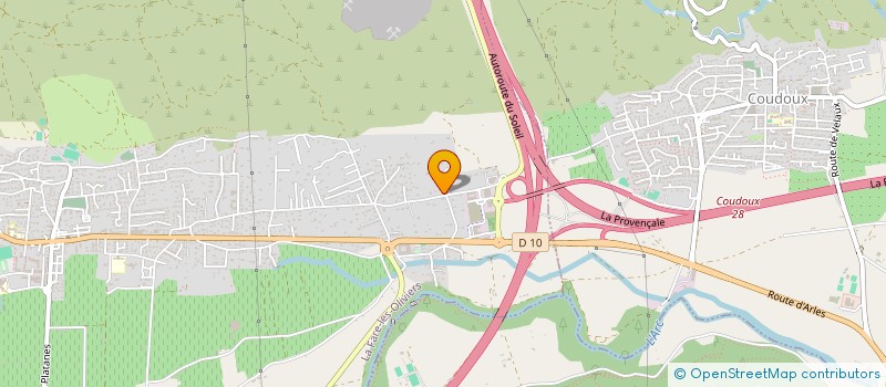 localisation de l'entreprise BELYS  LA FARE-LES-OLIVIERS