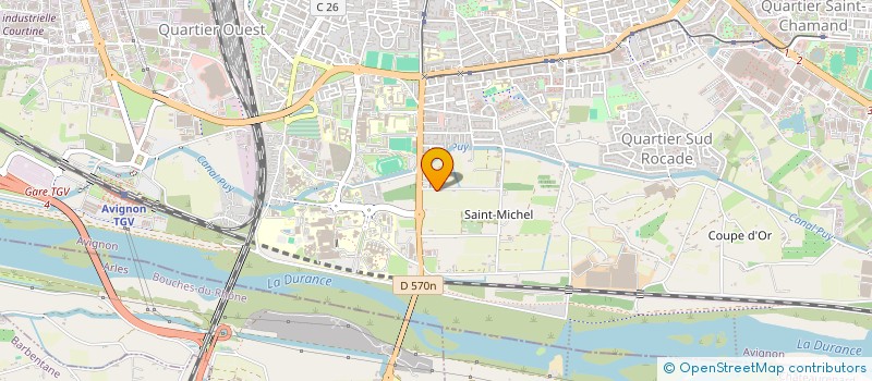 localisation de l'entreprise BELYSIA  AVIGNON