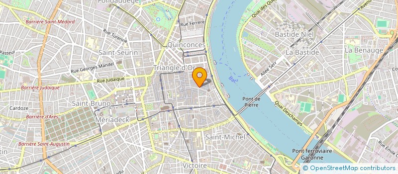 localisation de l'entreprise BELZA à BORDEAUX