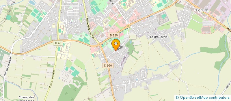 localisation de l'entreprise BEM 36 à CHATEAUROUX