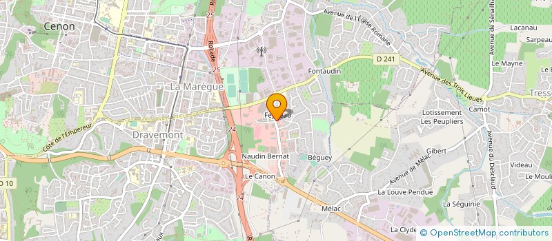 localisation de l'entreprise BEM  ARTIGUES-PRES-BORDEAUX