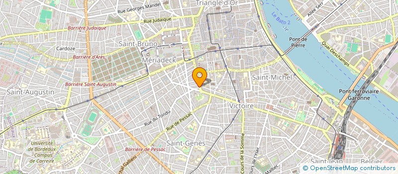 localisation de l'entreprise BEM  BORDEAUX