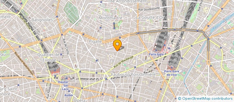 localisation de l'entreprise BEM COURTAGE  PARIS