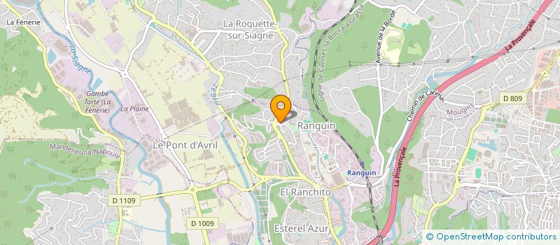 localisation de l'entreprise BEM DIFFUSION à CANNES