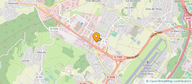 localisation de l'entreprise BEM-EPAGNY à EPAGNY METZ-TESSY