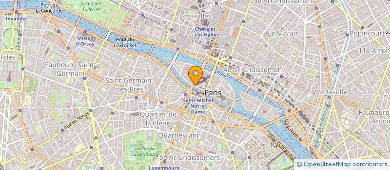 localisation de l'entreprise BEM64  PARIS