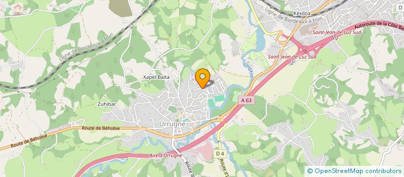 localisation de l'entreprise BEMA  URRUGNE