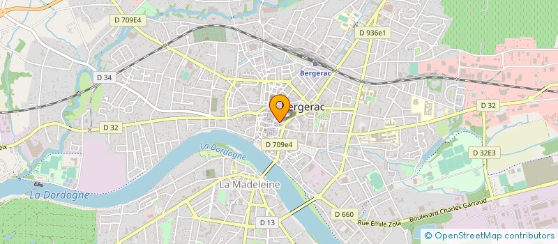localisation de l'entreprise BEMA à BERGERAC